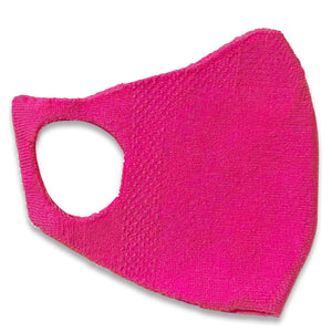 Adults One Piece Mask - Bright Pink Small