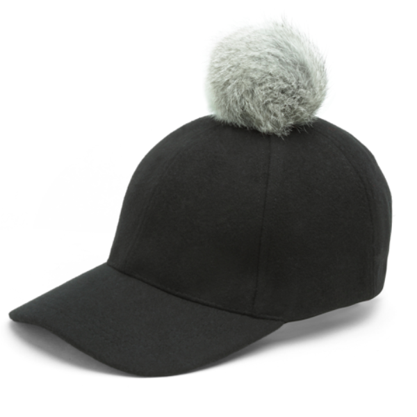 Black baseball online cap womens