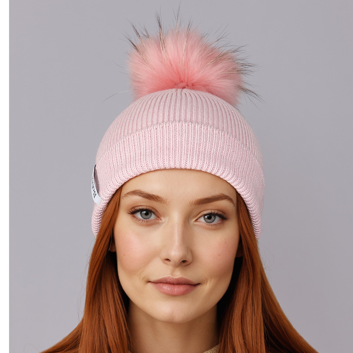Lightweight Cotton Beanie - Baby Pink