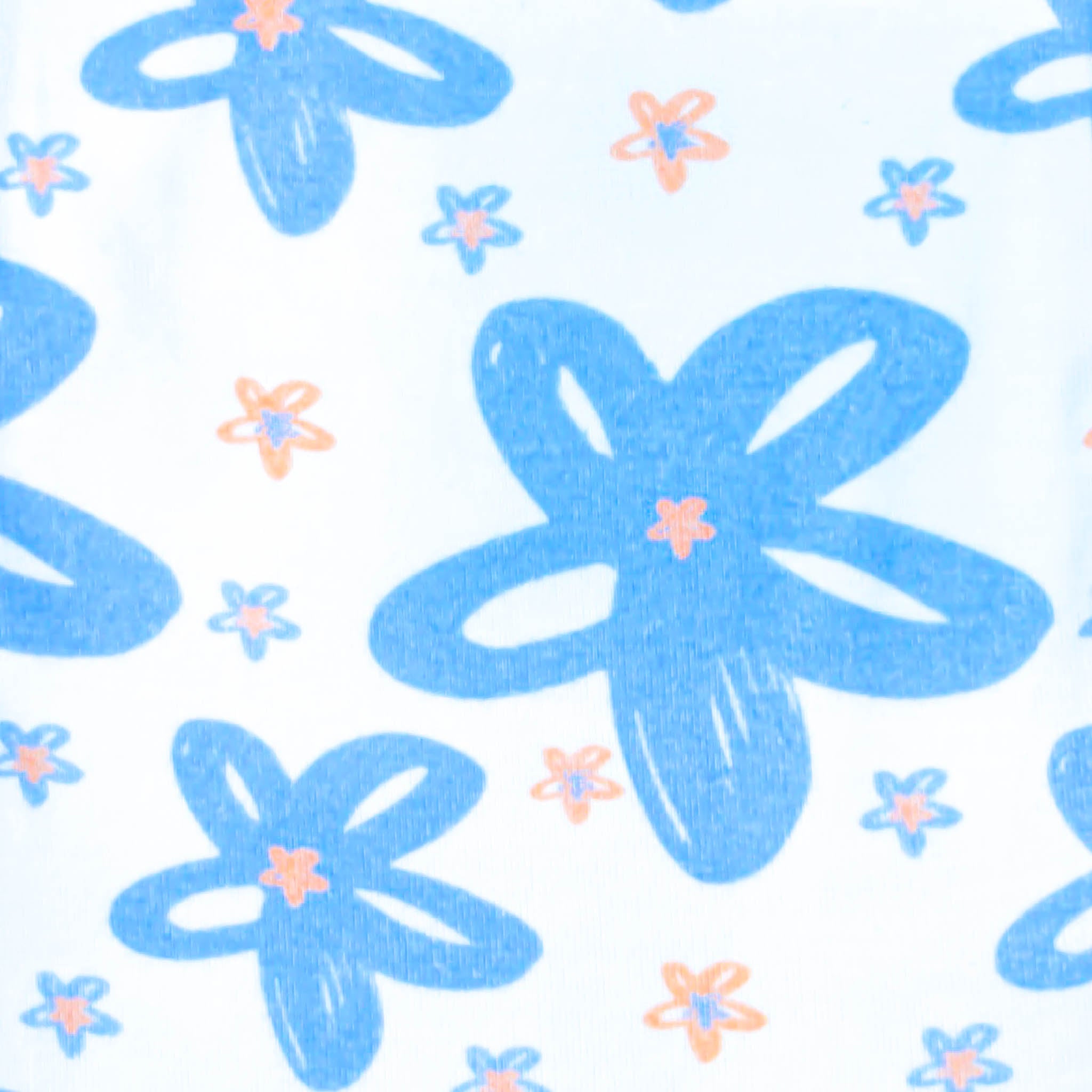 ZippySuit - Easy Change Organic Baby Sleep Suit - Meadow