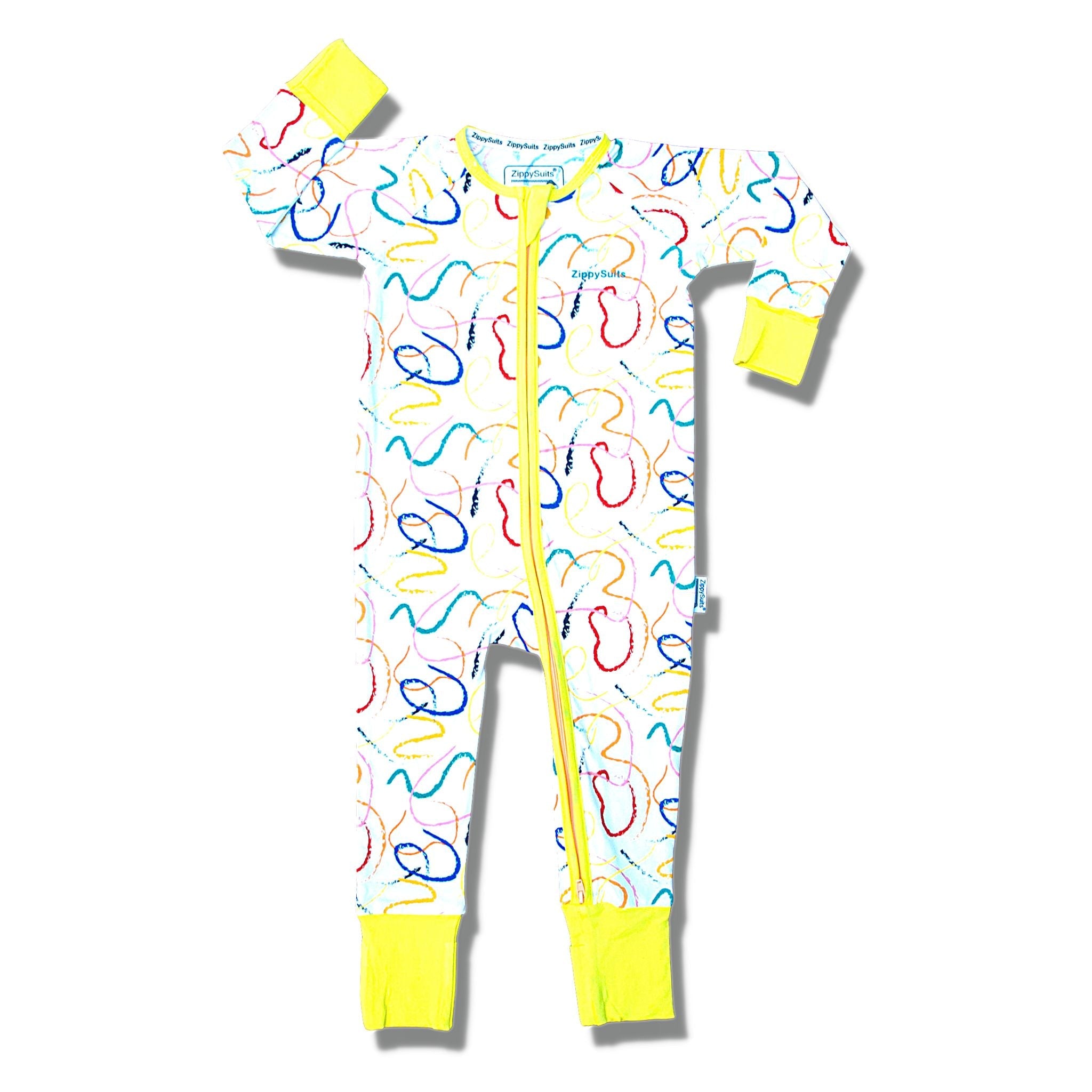 ZippySuit - Easy Change Organic Baby Sleep Suit - Olympics