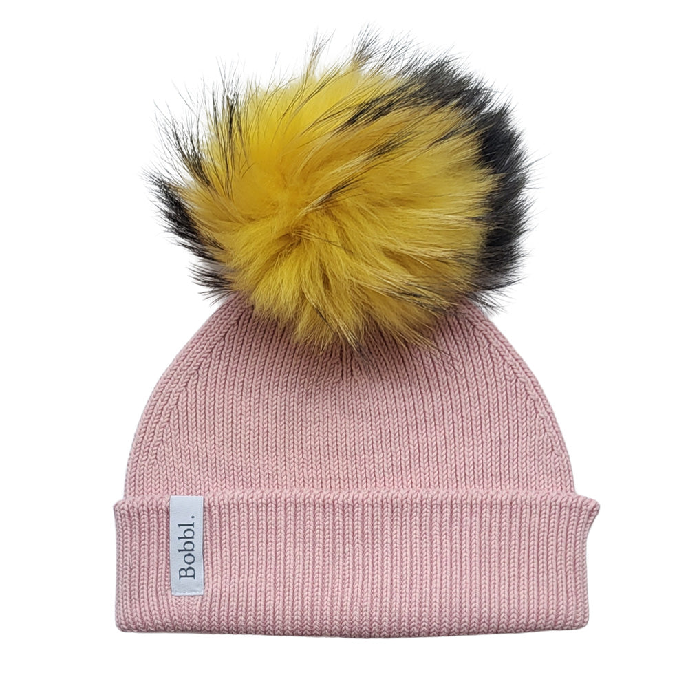 Lightweight Cotton Beanie - Baby Pink