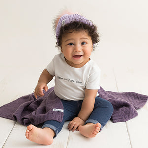 Cashmere Baby Blankets - Purple
