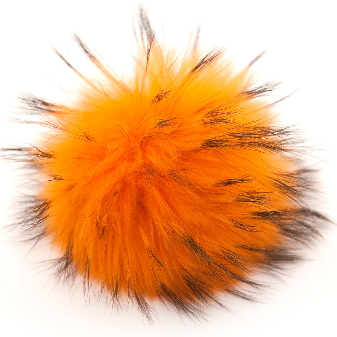 Big Bobbl - Orange - Fur Pom Pom