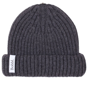 Cashmere Hat - Charcoal