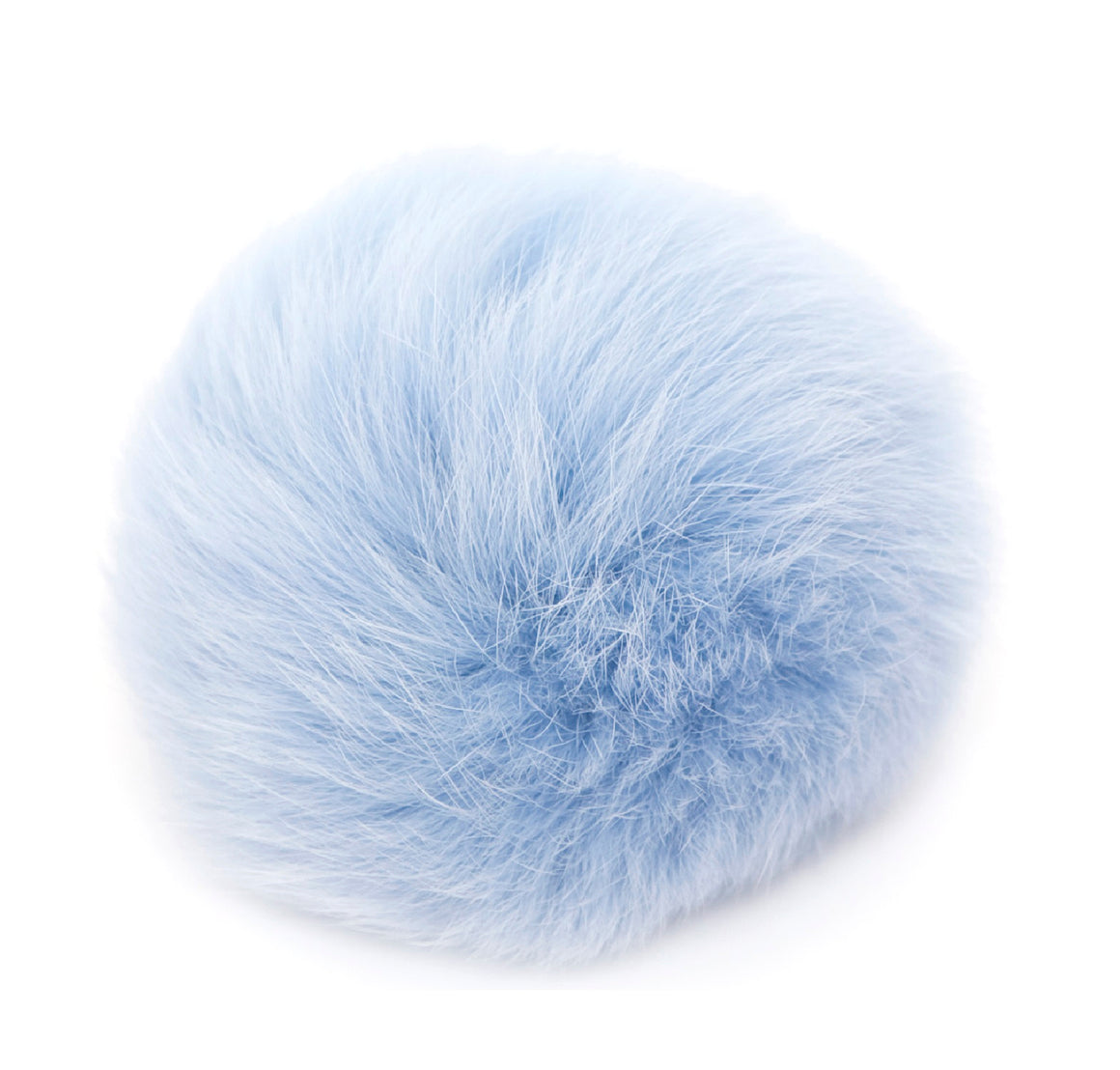 Mini bobbl - Baby Blue - Fur Pom Pom