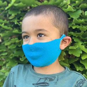 Kids One Piece Mask - Royal Blue